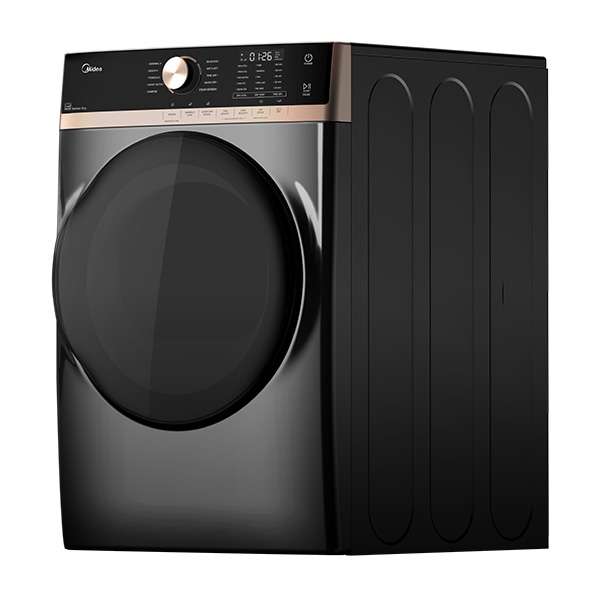 Midea 27'' 8.0 pi cu Sécheuse frontale - gris - MLHE52S6BGG - boîte ouverte