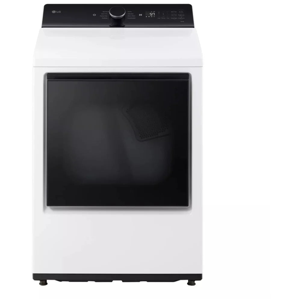 LG 27'' 7,3 pi cu Sécheuse électrique - wifi - Blanc - DLE8400WE - boîte ouverte